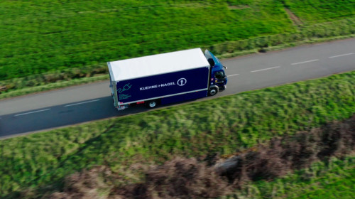 Kuehne+Nagel pioneers carbon insetting for electric trucks to accelerate fleet electrification